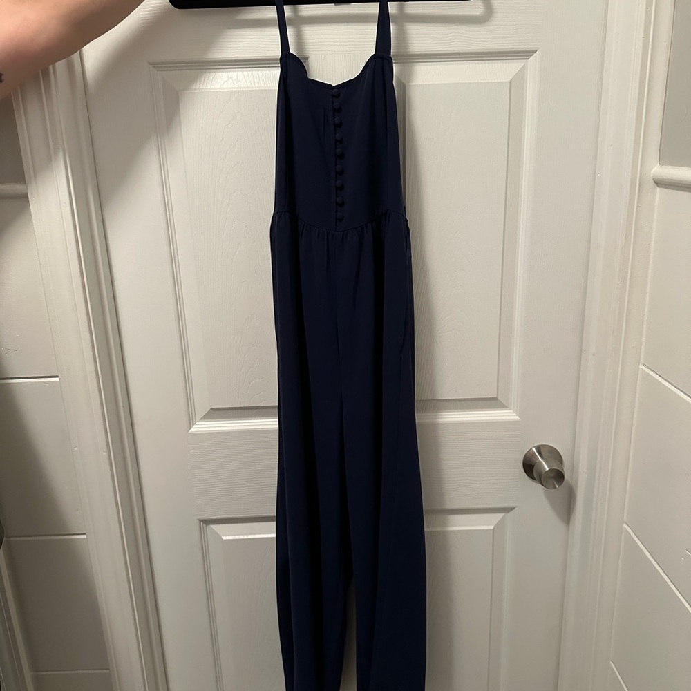 Navy blue Madewell 00 Jumpsuit - Picture 4 of 7